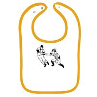 Infant Contrast Trim Terry Bib Thumbnail