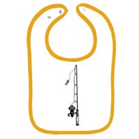 Infant Contrast Trim Terry Bib Thumbnail