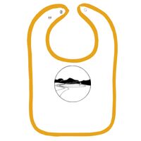 Infant Contrast Trim Terry Bib Thumbnail