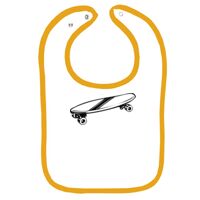 Infant Contrast Trim Terry Bib Thumbnail