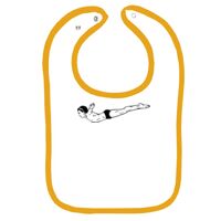 Infant Contrast Trim Terry Bib Thumbnail