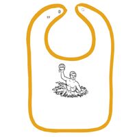 Infant Contrast Trim Terry Bib Thumbnail