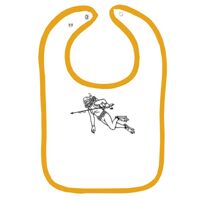 Infant Contrast Trim Terry Bib Thumbnail