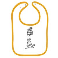 Infant Contrast Trim Terry Bib Thumbnail