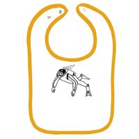 Infant Contrast Trim Terry Bib Thumbnail