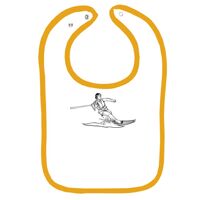 Infant Contrast Trim Terry Bib Thumbnail