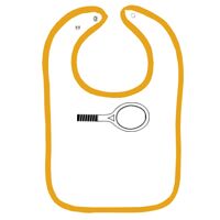 Infant Contrast Trim Terry Bib Thumbnail