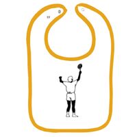 Infant Contrast Trim Terry Bib Thumbnail