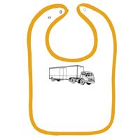 Infant Contrast Trim Terry Bib Thumbnail