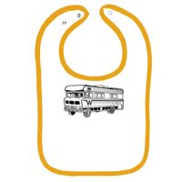 Infant Contrast Trim Terry Bib Thumbnail