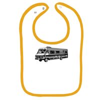 Infant Contrast Trim Terry Bib Thumbnail