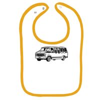 Infant Contrast Trim Terry Bib Thumbnail