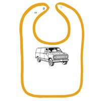 Infant Contrast Trim Terry Bib Thumbnail