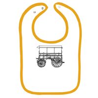 Infant Contrast Trim Terry Bib Thumbnail