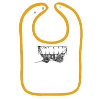 Infant Contrast Trim Terry Bib Thumbnail