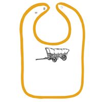 Infant Contrast Trim Terry Bib Thumbnail