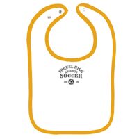 Infant Contrast Trim Terry Bib Thumbnail