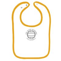 Infant Contrast Trim Terry Bib Thumbnail