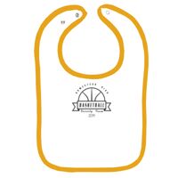 Infant Contrast Trim Terry Bib Thumbnail