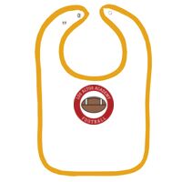 Infant Contrast Trim Terry Bib Thumbnail