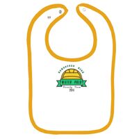 Infant Contrast Trim Terry Bib Thumbnail