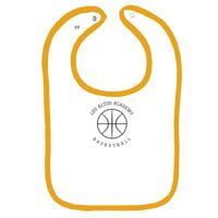 Infant Contrast Trim Terry Bib Thumbnail