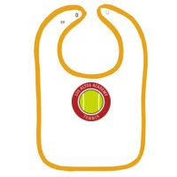 Infant Contrast Trim Terry Bib Thumbnail