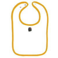 Infant Contrast Trim Terry Bib Thumbnail