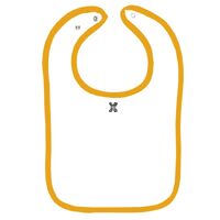 Infant Contrast Trim Terry Bib Thumbnail