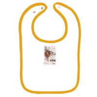 Infant Contrast Trim Terry Bib Thumbnail