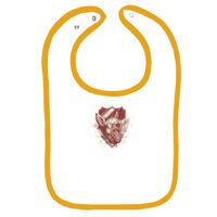 Infant Contrast Trim Terry Bib Thumbnail