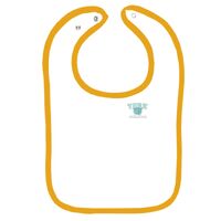 Infant Contrast Trim Terry Bib Thumbnail