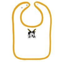 Infant Contrast Trim Terry Bib Thumbnail