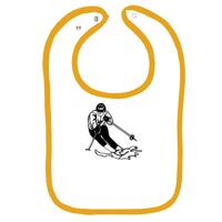 Infant Contrast Trim Terry Bib Thumbnail