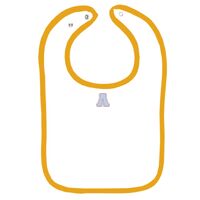 Infant Contrast Trim Terry Bib Thumbnail