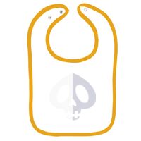 Infant Contrast Trim Terry Bib Thumbnail