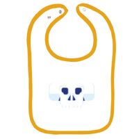 Infant Contrast Trim Terry Bib Thumbnail