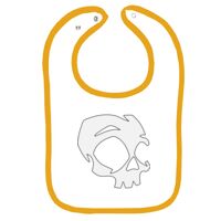 Infant Contrast Trim Terry Bib Thumbnail