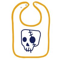 Infant Contrast Trim Terry Bib Thumbnail