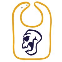 Infant Contrast Trim Terry Bib Thumbnail