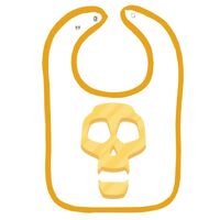 Infant Contrast Trim Terry Bib Thumbnail