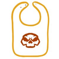 Infant Contrast Trim Terry Bib Thumbnail