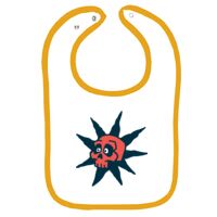 Infant Contrast Trim Terry Bib Thumbnail