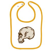 Infant Contrast Trim Terry Bib Thumbnail