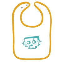 Infant Contrast Trim Terry Bib Thumbnail