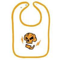 Infant Contrast Trim Terry Bib Thumbnail