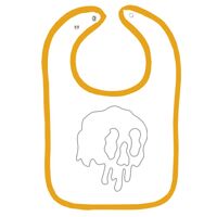 Infant Contrast Trim Terry Bib Thumbnail