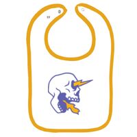 Infant Contrast Trim Terry Bib Thumbnail