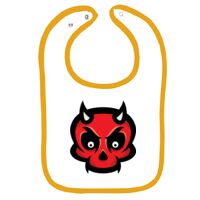 Infant Contrast Trim Terry Bib Thumbnail