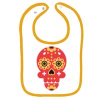 Infant Contrast Trim Terry Bib Thumbnail